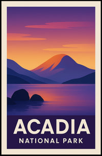 Acadia National Park Poster