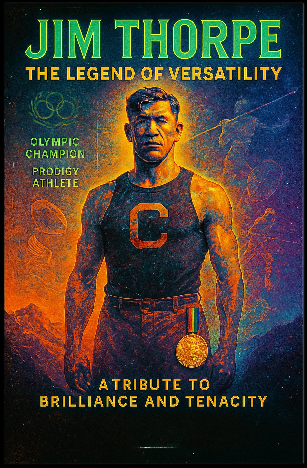 Jim Thorpe The Legend Of Versatility Poster