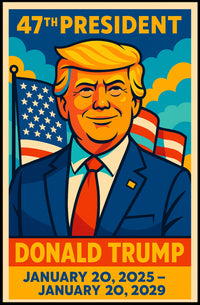Donald Trump A Vision for the Future Poster
