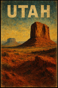 Utah Landscape Poster