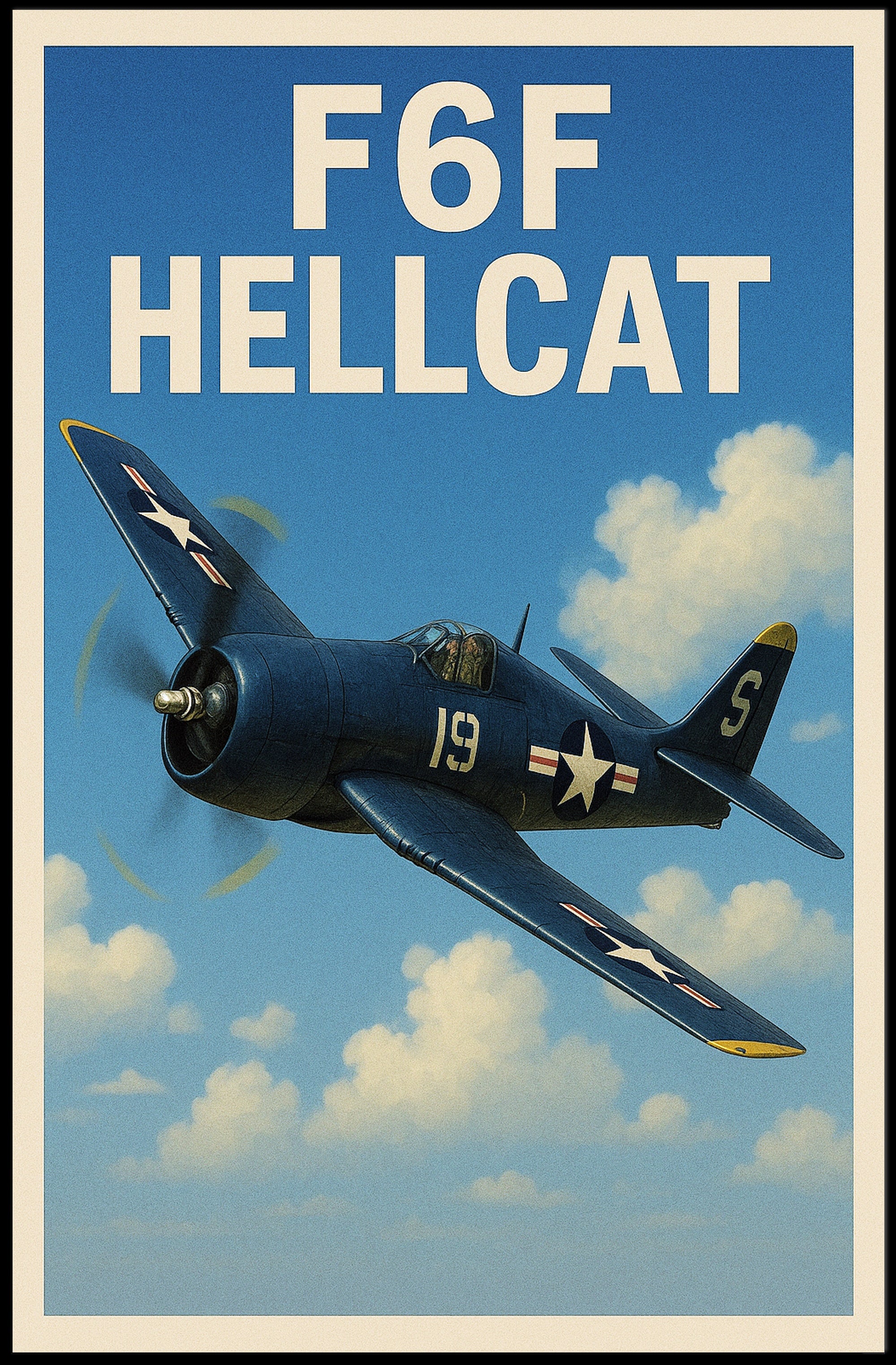 F6F Hellcat Poster PosterGoat
