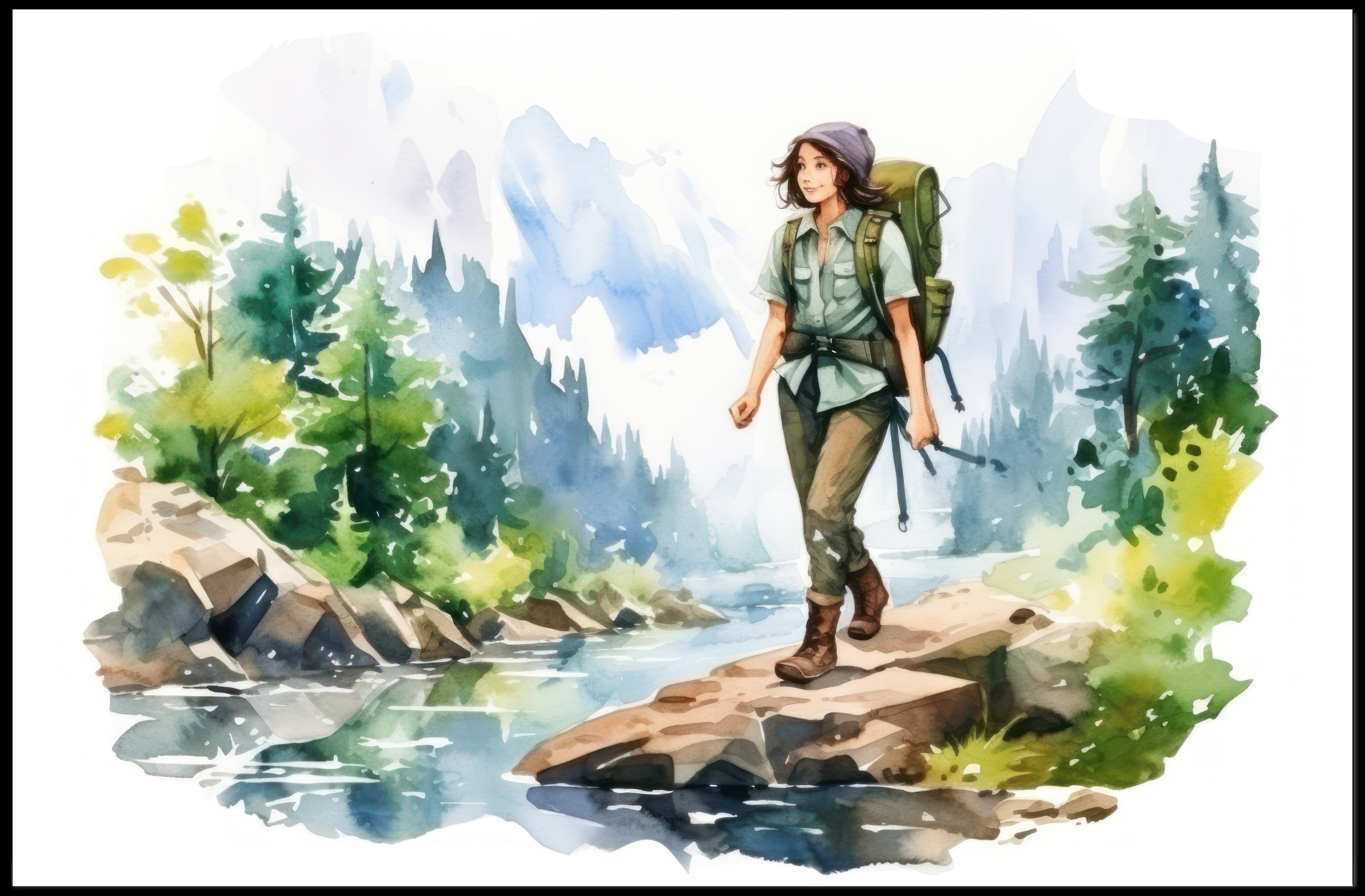Journey Through Nature Poster
