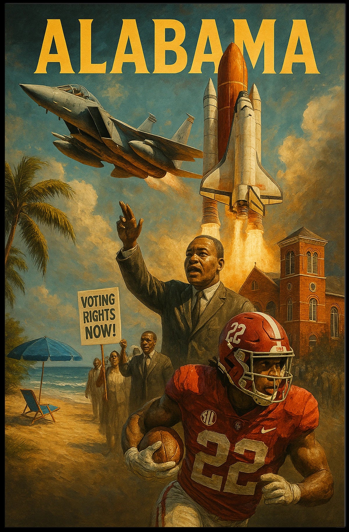 Alabama Heritage Poster
