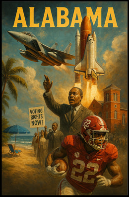 Alabama Heritage Poster