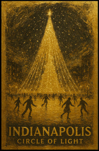 Indianapolis Circle Of Light Poster