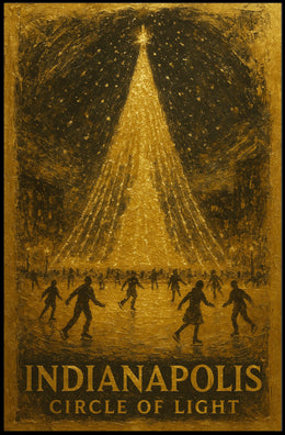 Indianapolis Circle Of Light Poster
