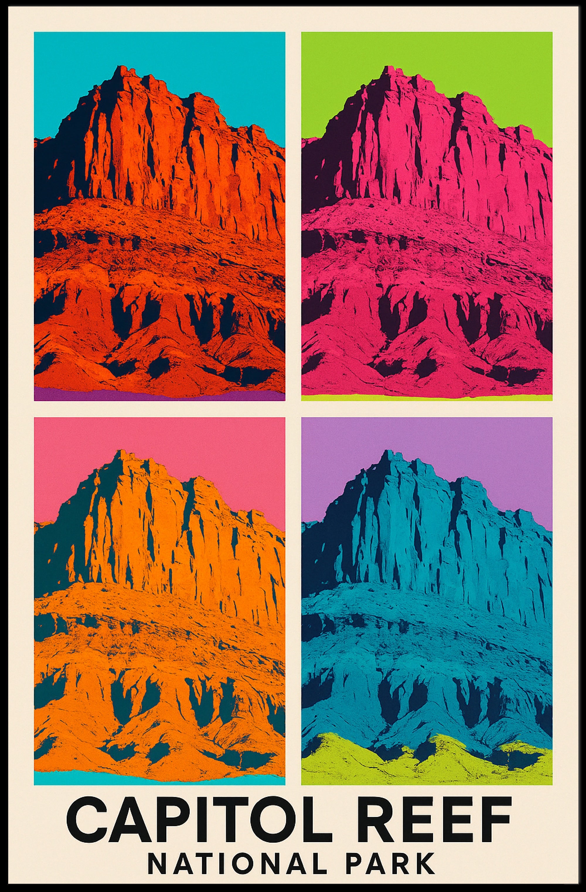 Capitol Reef National Park Poster