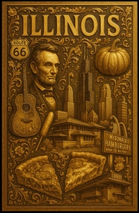 Illinois Heritage Poster