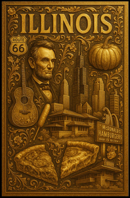 Illinois Heritage Poster