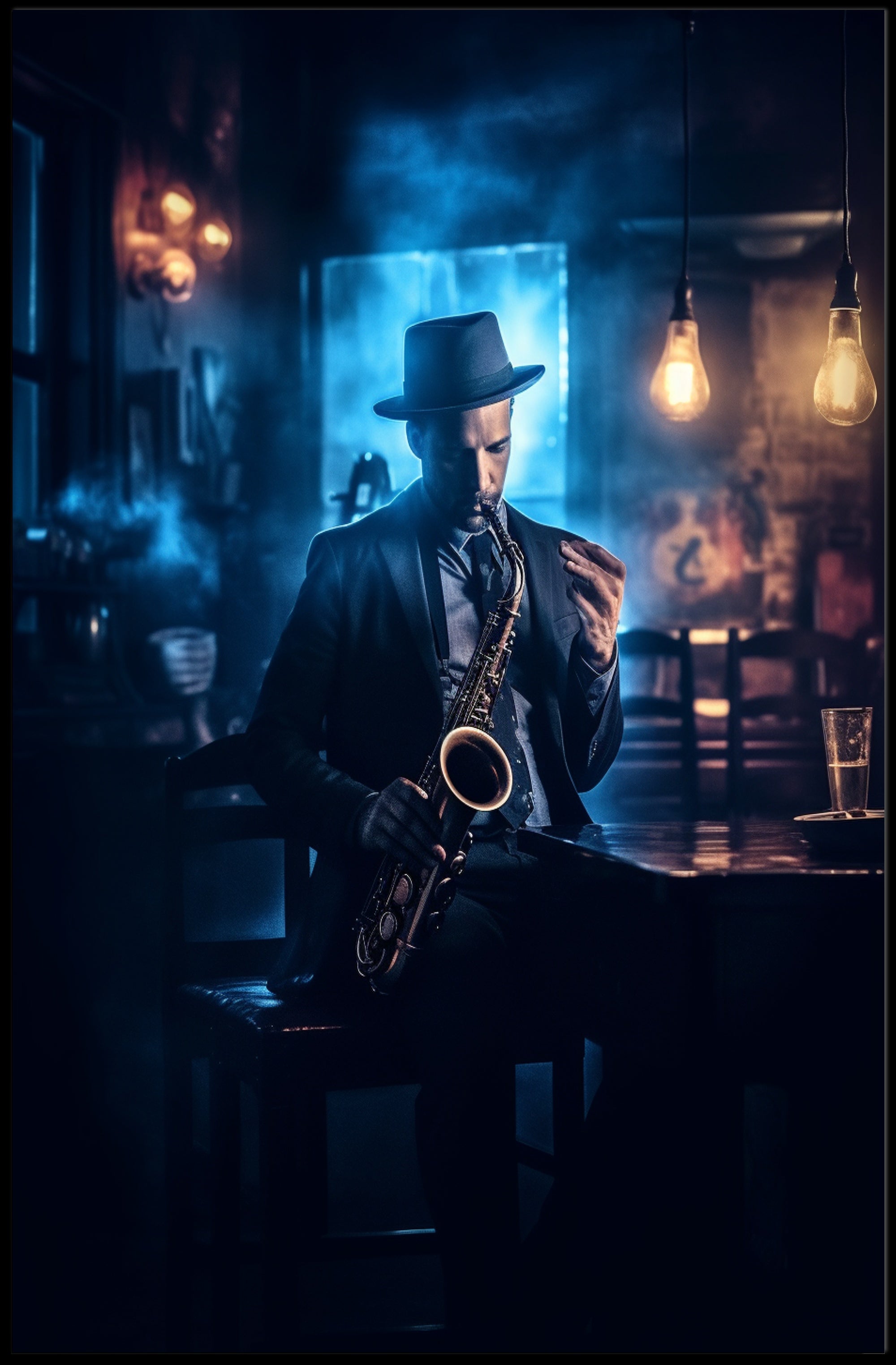 Jazz in the Shadows Poster