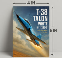 Northrop T-38 Talon White Rocket Poster PosterGoat