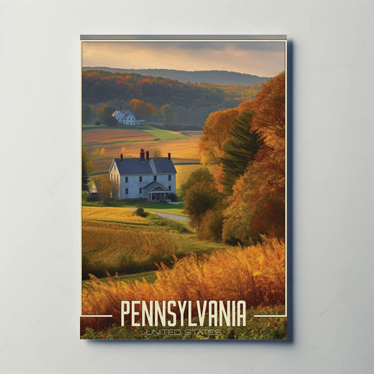 Vintage Poster - Pennsylvania United States