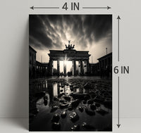The Brandenburg Gate At Dusk Poster