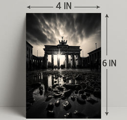 The Brandenburg Gate At Dusk Poster