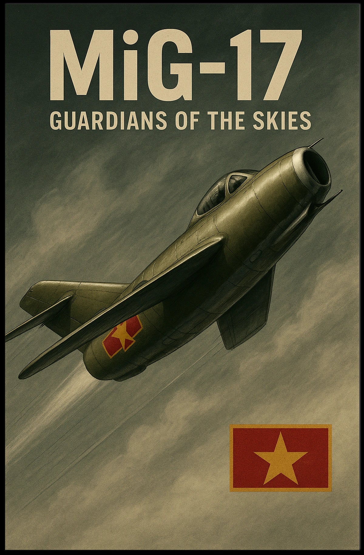 MiG-17 Guardians of the Skies Poster