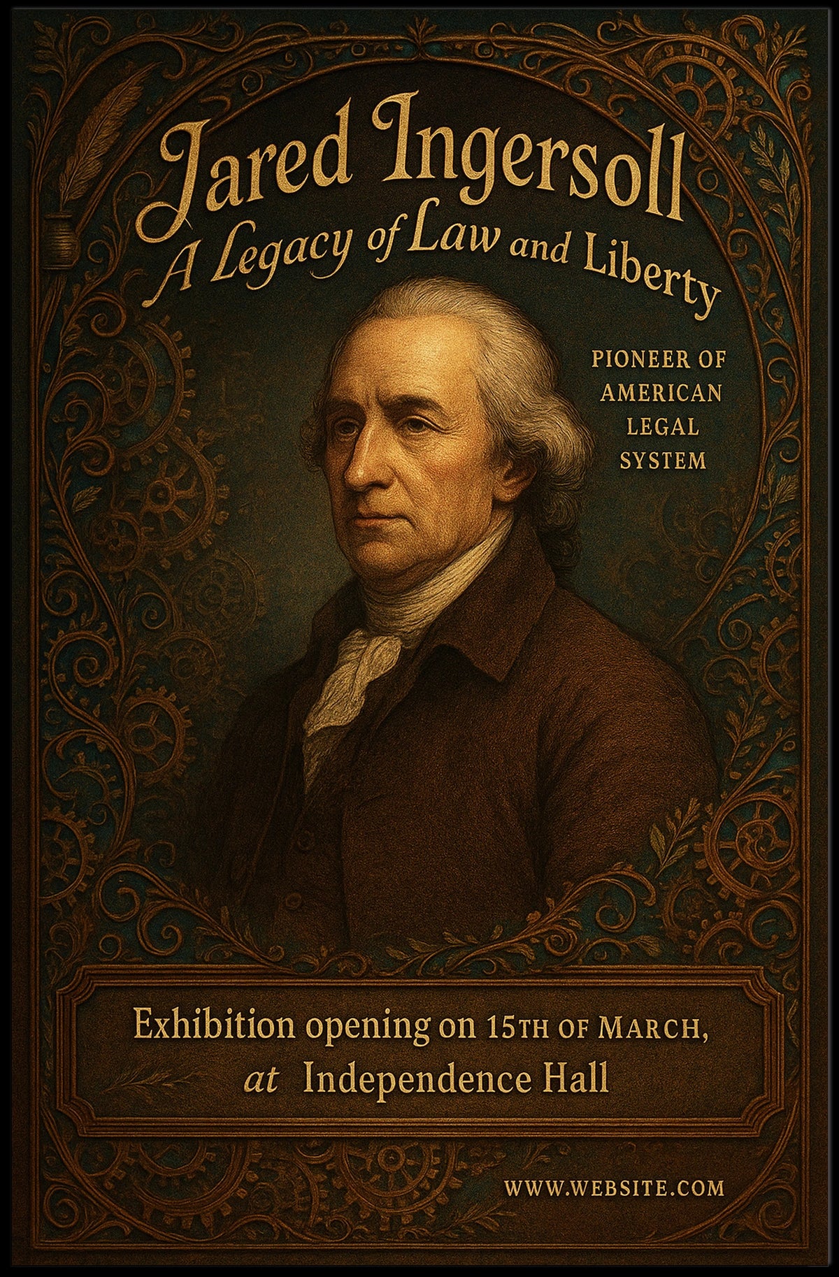 Jared Ingersoll A Legacy Of Law And Poster