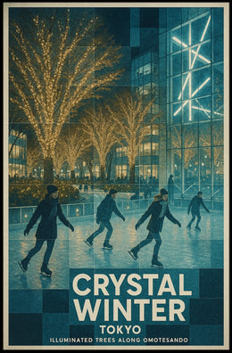 Crystal Winter In Tokyo Poster