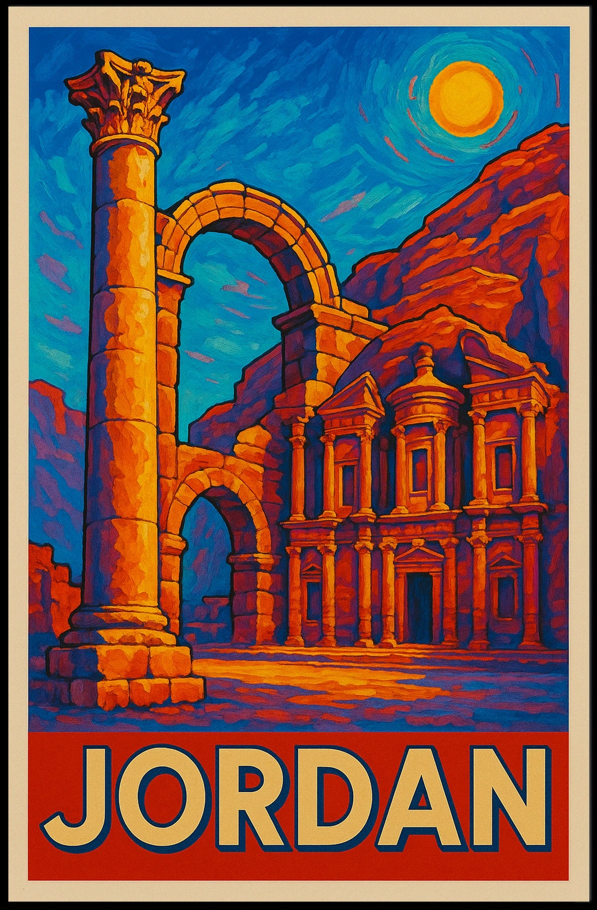 Discover Jordan Poster