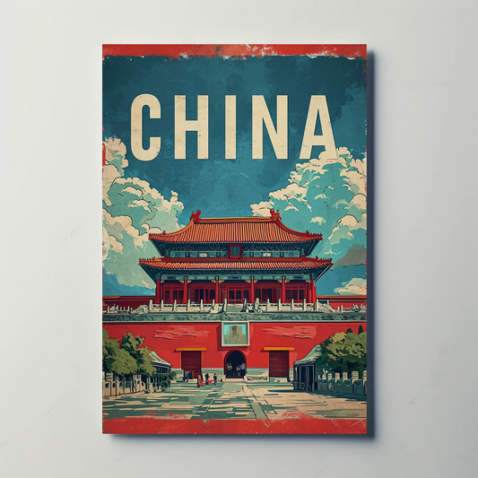 China Vintage Travel Poster