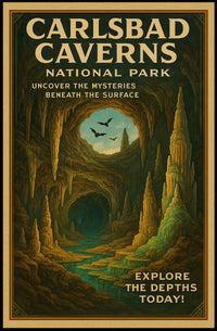 Discover Carlsbad Caverns Wall Art Print