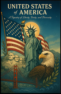 A Tapestry of Liberty, Unity, and Diversity Poster