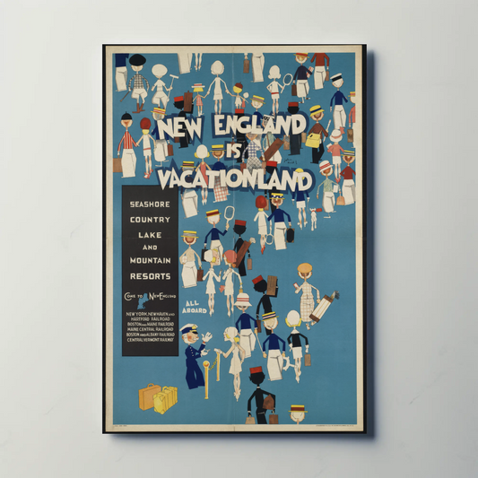 New England Vacation Poster