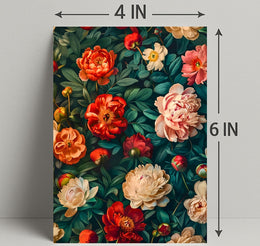 Lush Floral Elegance Art Print - Abstract or Artistic Poster