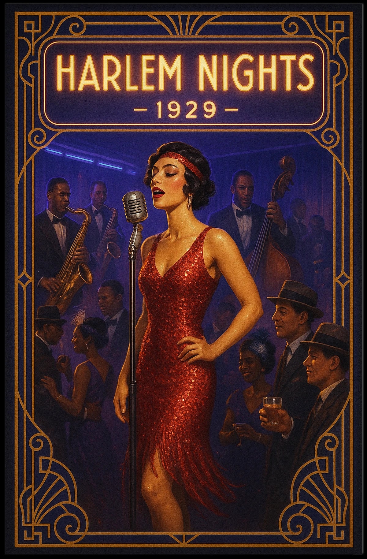 Harlem Nights 1929 Poster