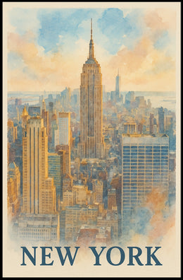 New York Skyline Poster