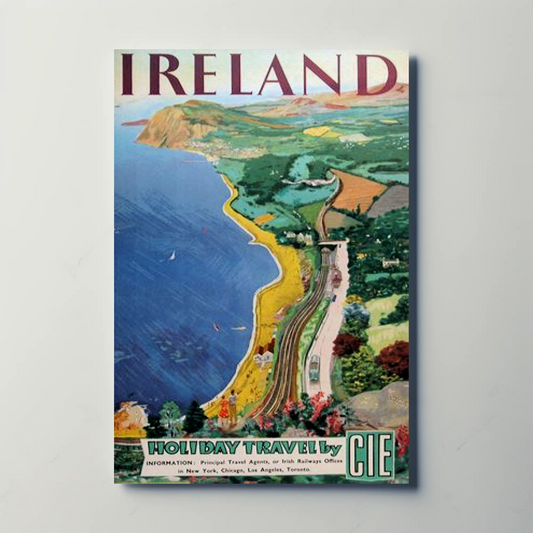 Vintage Poster - Ireland Holiday Travel