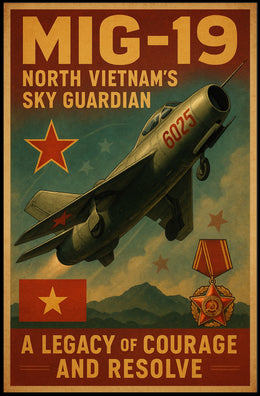 MiG-19 North Vietnams Sky Guardian Poster