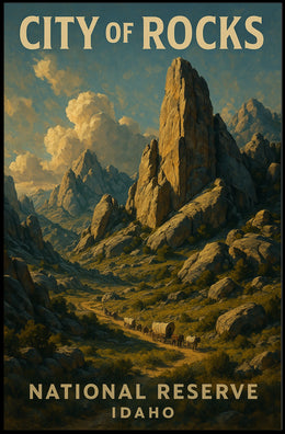 City Of Rocks National Reserve Poster