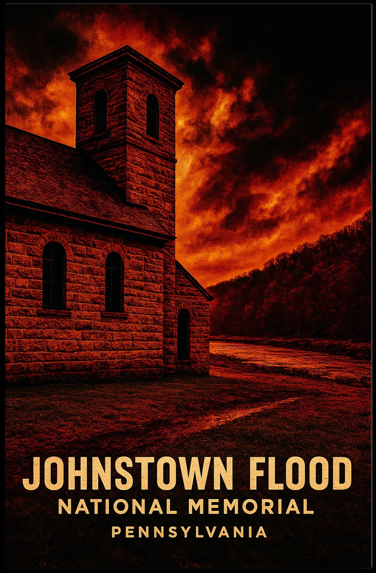 Johnstown Flood National Memorial Poster