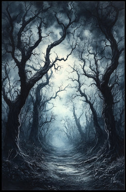 Enchanted Forest Pathway Poster