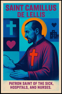 Saint Camillus De Lellis Poster