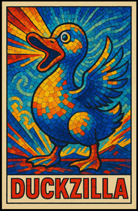 Duckzilla Poster