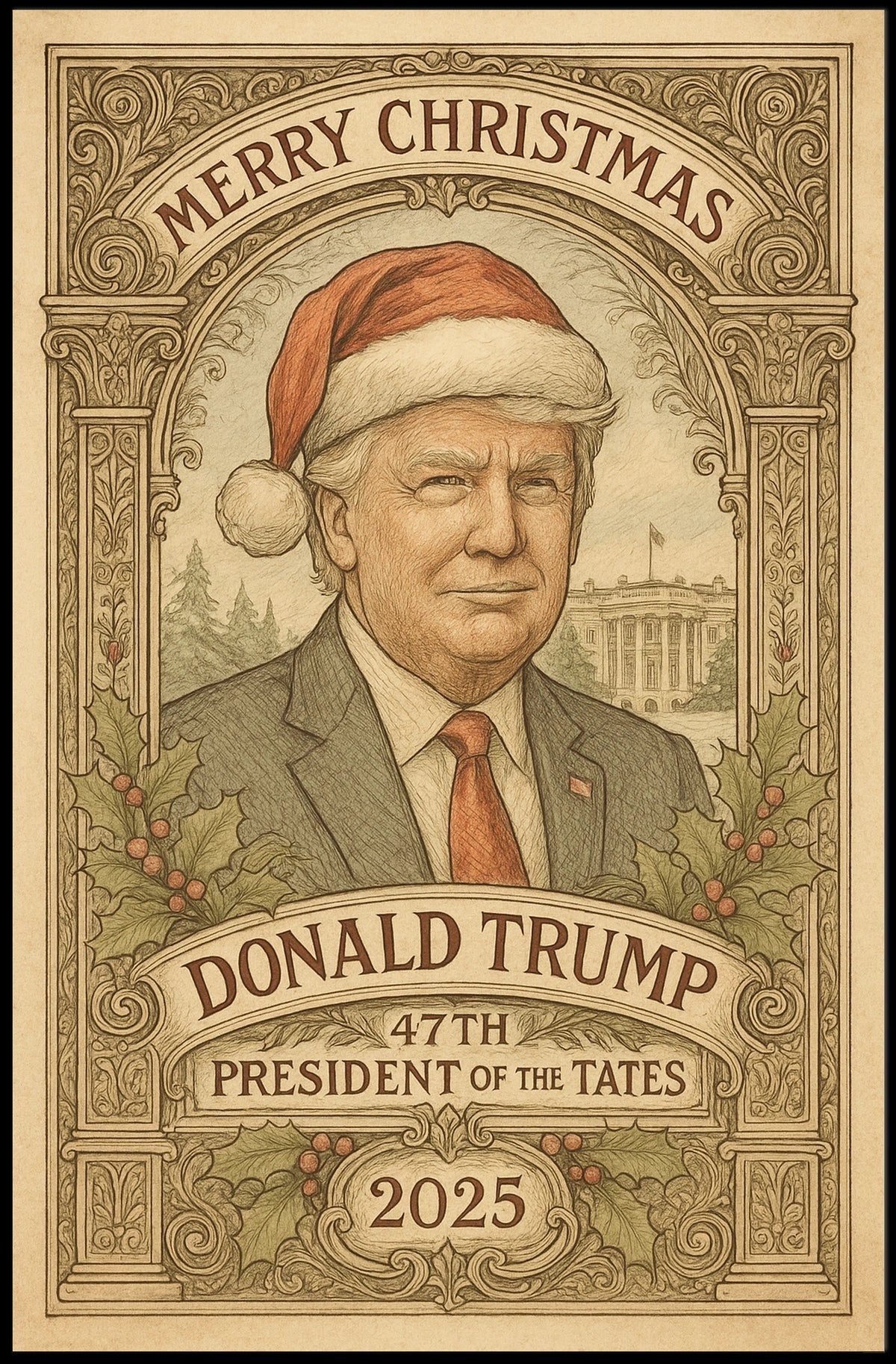 Donald Trump 47Th President Poster