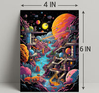 Cosmic Landscape Adventure Poster PosterGoat