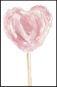 Heart of Sweetness Poster Romantic Wall Art Print