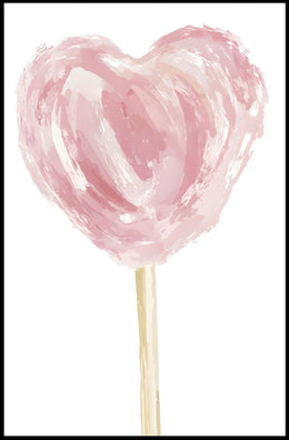 Heart of Sweetness Poster Romantic Wall Art Print