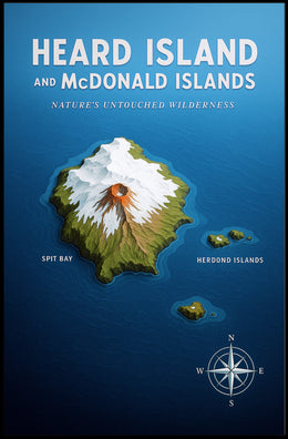 Heard Island and McDonald Islands Poster PosterGoat