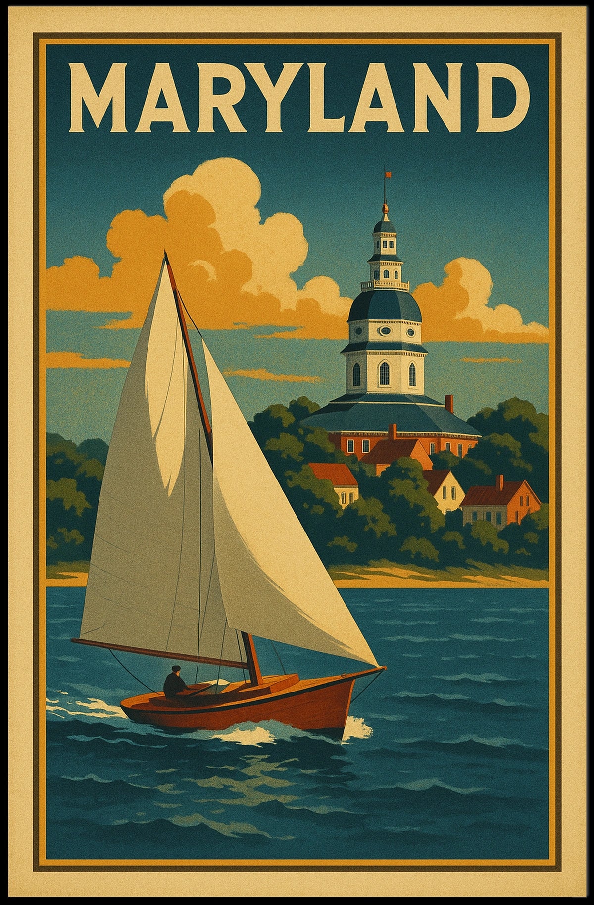 Maryland Scenic Poster