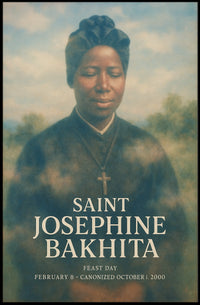 Saint Josephine Bakhita Poster