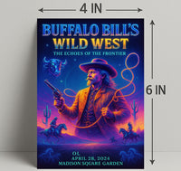 Buffalo Bill's Wild West Show Poster Art Print PosterGoat