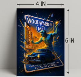 Experience the Heritage and Pulse of Detroit Poster PosterGoat