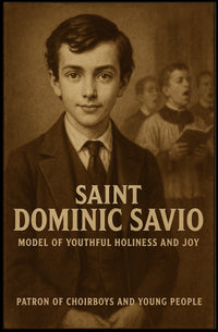 Saint Dominic Savio Model Of Youthful Poster
