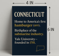 Connecticut Highlights Wall Art Print PosterGoat