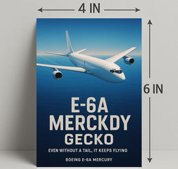 E-6A Mercury - Aviation Marvel Poster PosterGoat