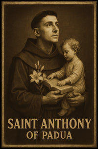 Saint Anthony Of Padua Poster