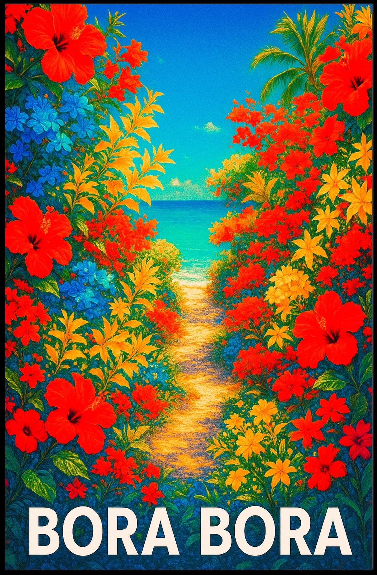 Bora Bora Paradise Poster